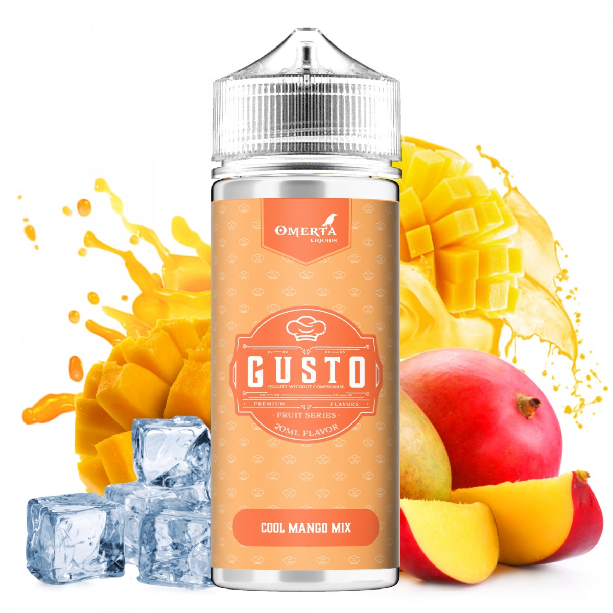 Omerta Gusto Cool Mango Mix Flavorshot 20ml/120ml